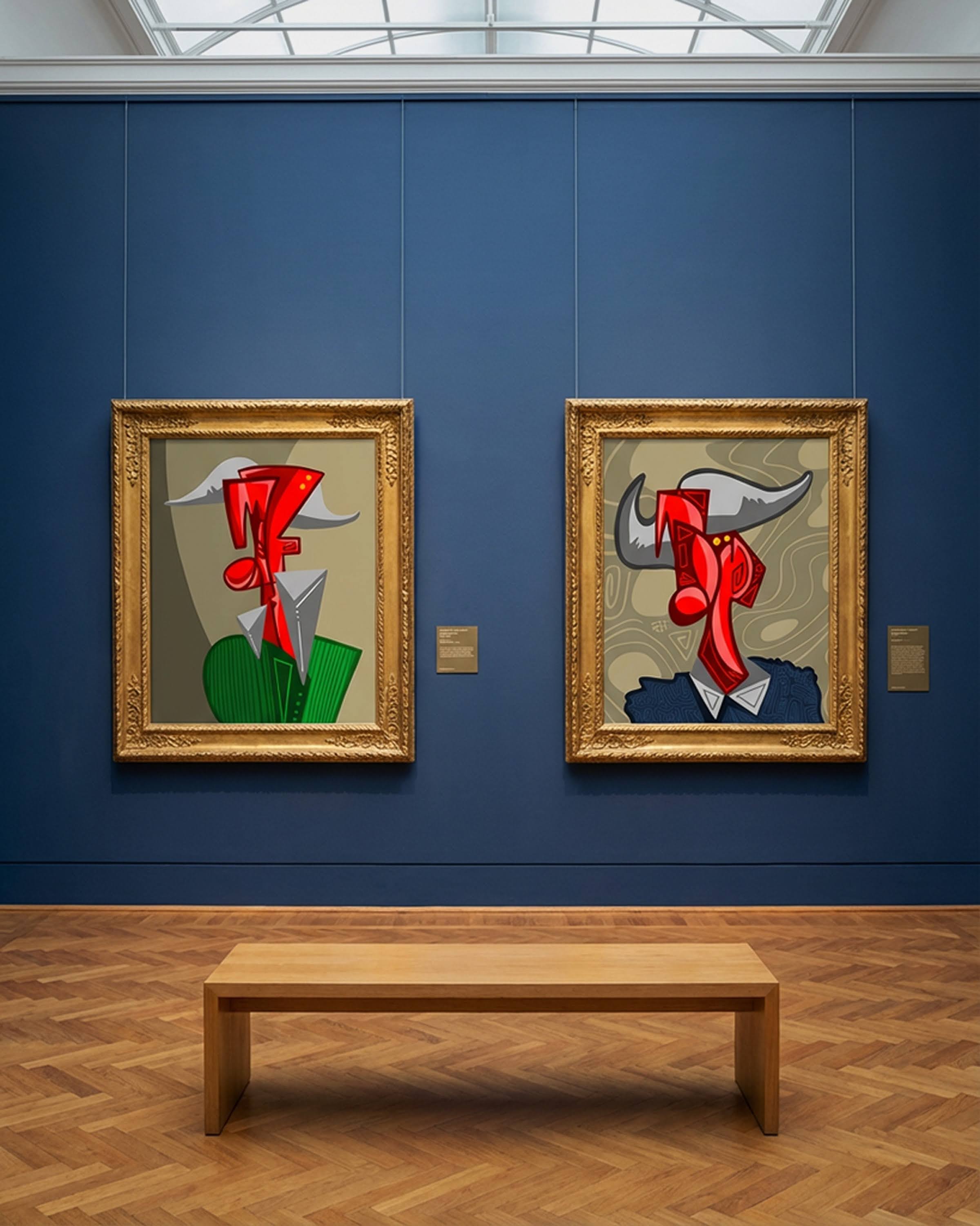 Azazel II (2026) | Cubist Demon Art Print