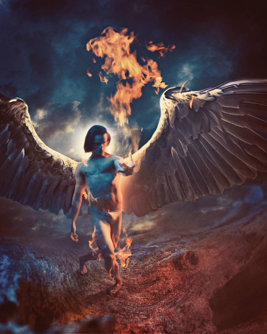 La Percepción de Lucifer (2016) 24x30  | Limited edition of 3