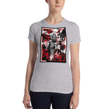 Women’s Slim Fit T-Shirt 佛心 Buddha T-Shirt | The spiritually enlightened heart.